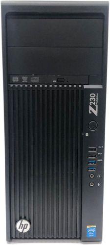 HP  Z230 Workstation Tower - Intel Core i7-4770 3.6GHz - 128GB - Black - 8GB RAM - Excellent