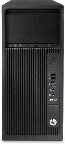 HP  Z240 Workstation Tower i7-6700 3.40Ghz  - 256GB - Black - 16GB RAM - Good
