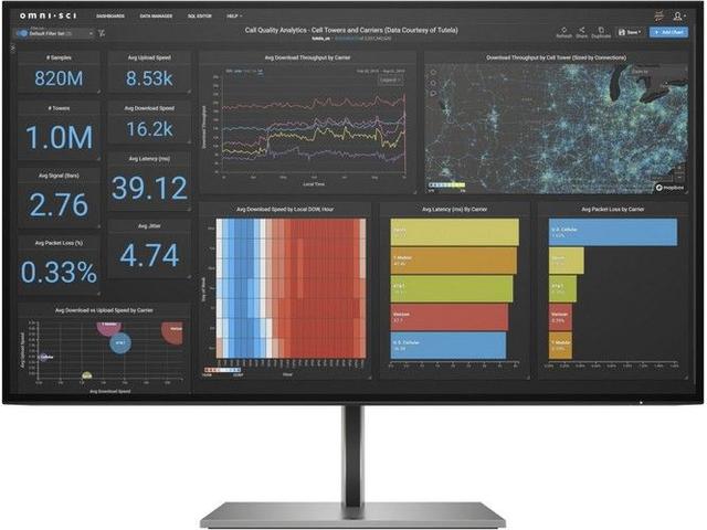 HP Z27q G3 27" QHD Monitor in Silver