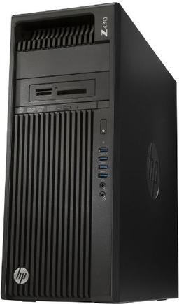 HP Z440 Workstation Mini Tower Desktop - Intel Xeon E5-1650 v3 3.5GHz - 240GB - Black - 32GB RAM