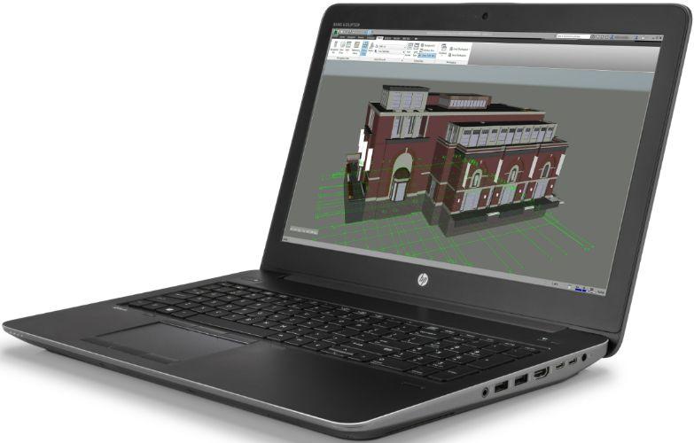 HP ZBook 15 G3 Mobile Workstation Laptop 15.6" - Black - Intel Core i7-6700HQ 2.7GHz - 16GB RAM - 512GB