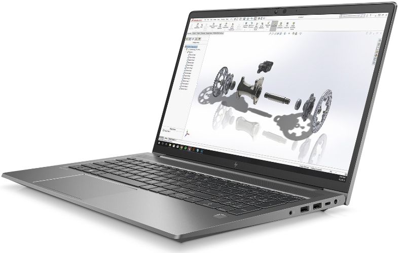 HP ZBook Power G8 Mobile Workstation PC 15.6" - Grey - Intel Core i7-11800H 2.3GHz - 32GB RAM - 512GB