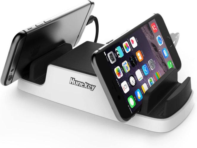 Huntkey Smart USB Charging Station Suppliers - Black/White
