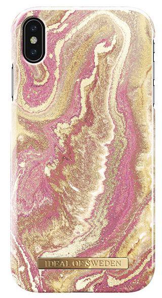Ideal Of Sweden  Fashion Phone Case for iPhone XS Max - Golden Blush Marble - Brand New