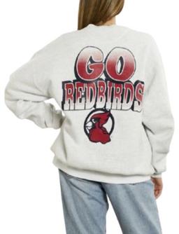 Illinois State 'Red Birds' Sweatshirt M - Gray
