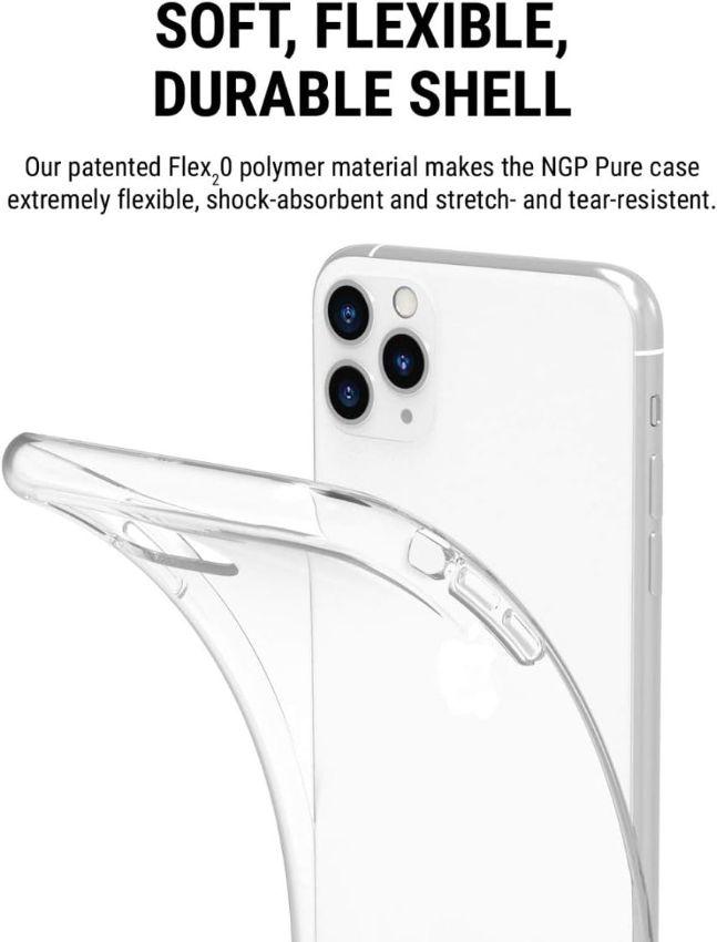 Incipio NGP 3.0 Pure Slim Phone Case for iPhone 11 Pro - Clear