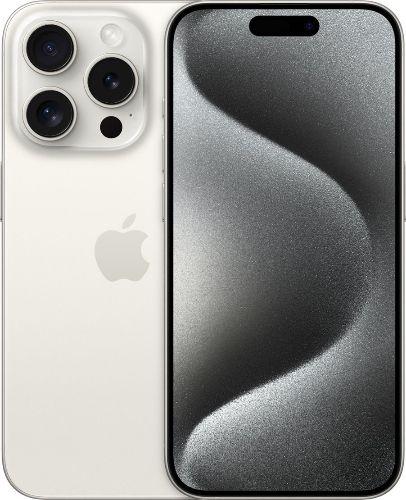 iPhone 15 Pro 128GB in White Titanium in Good condition