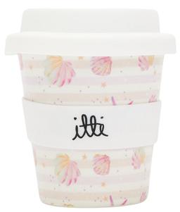 Itti Bamboo Baby Cino Cup & 2 Straw - Seashells