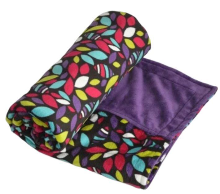 Itti Bitti  Cot Blanket - Ayako w/ Mulberry Contrast - Over Stock