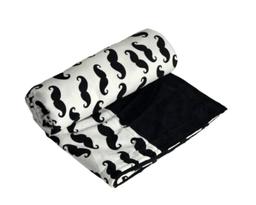Itti Bitti Cot Blanket - Hola w/ Black Contrast