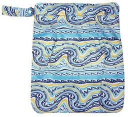 Itti Bitti Premium Double Pocket Wetbag - Summer Wave