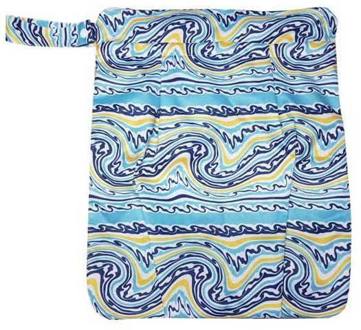 Itti Bitti  Premium Double Pocket Wetbag - Summer Wave - Over Stock