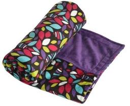 Itti Bitti Travel Blanket - Ayako w/ Mulberry Contrast