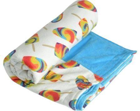 Itti Bitti Travel Blanket - Chillin' w/ Azure Contrast