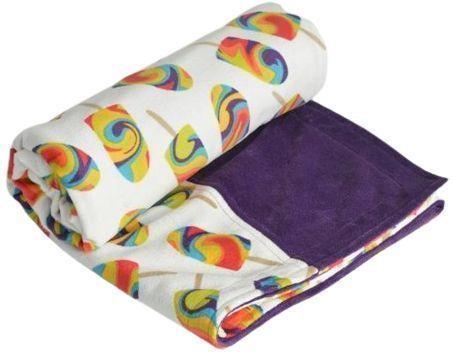 Itti Bitti Travel Blanket - Chillin' w/ Mulberry Contrast