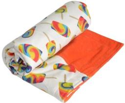 Itti Bitti Travel Blanket - Chillin' w/ Papaya Contrast