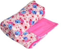 Itti Bitti Travel Blanket - Hanako w/ Fushia Contrast
