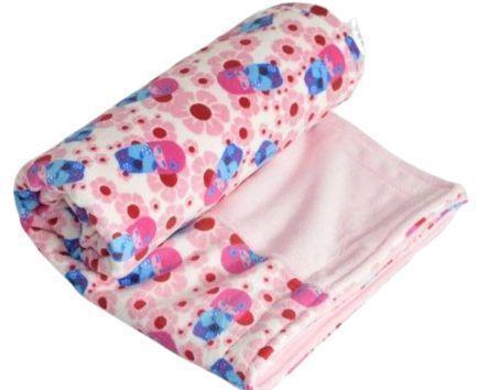 Itti Bitti Travel Blanket - Hanako w/ Baby Pink Contrast