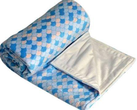 Itti Bitti  Travel Blanket - Seaclam w/ White Contrast - Over Stock