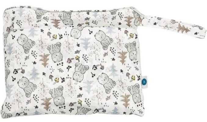 Itti Small Double Pocket Wetbag - Baby Bear