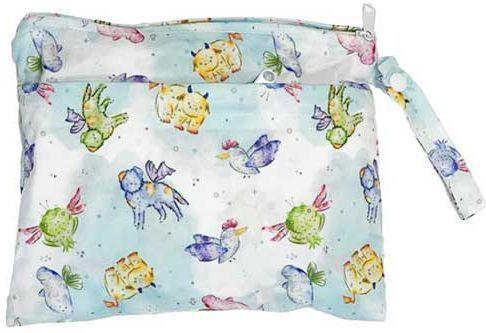 Itti Small Double Pocket Wetbag - Mystical Creatures
