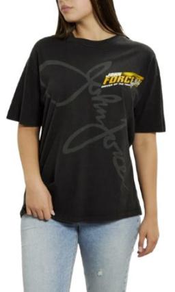 John Force Fan Club Racing Tee M - Black
