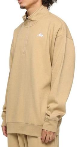 KAPPA Authentic Sved Jumper Unisex - M - Beige Irish-White