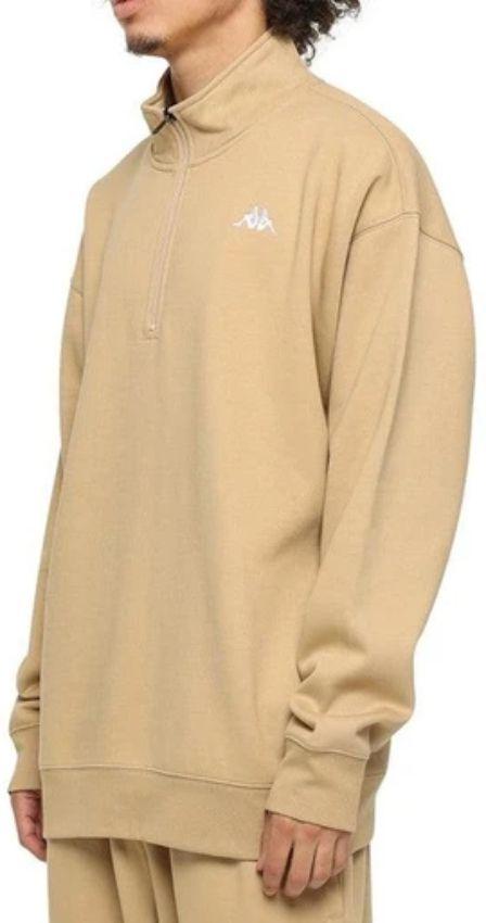 KAPPA Authentic Sved Jumper Unisex - M - Beige Irish-White