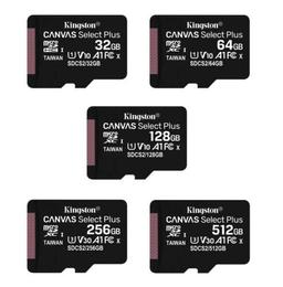 Kingston Canvas Select Plus microSD Memory Card - 32GB - Black