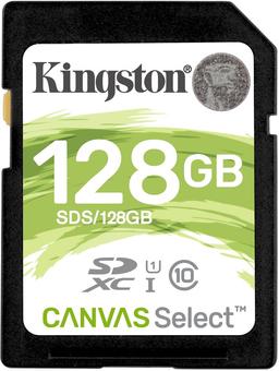 Kingston Canvas Select SDHC/SDXC Class 10 UHS-1 Memory Card - 32GB - Black/Green