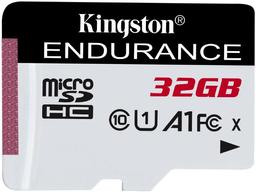 Kingston High-Endurance microSD Memory Card - 64GB - White