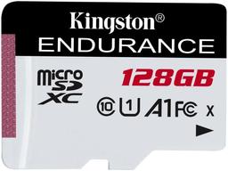 Kingston High-Endurance microSD Memory Card - 64GB - White