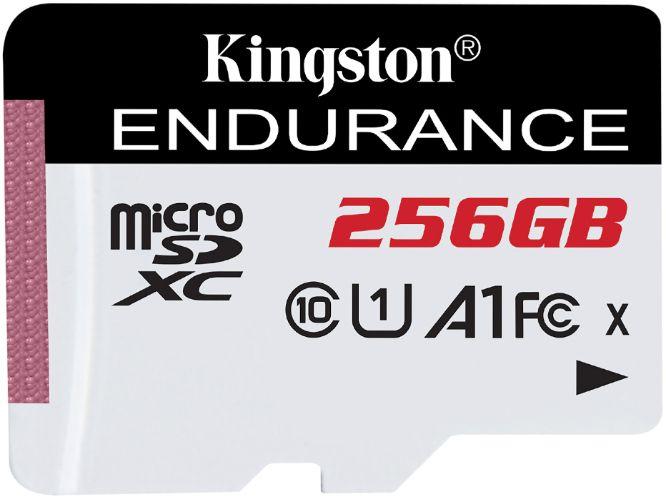 Kingston High-Endurance microSD Memory Card - 64GB - White
