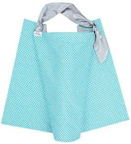 KissKiss HugHug  Breast Feeding Cover - Aztec Blue - Over Stock