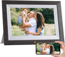Kodak 1012W Classic Wooden Digital Photo Frame - Black