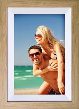 Kodak 1012W Classic Wooden Digital Photo Frame - Brown