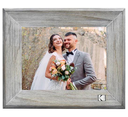 Kodak  Classic Digital Photo Frame Wood 8013W - Grey Wood - Brand New