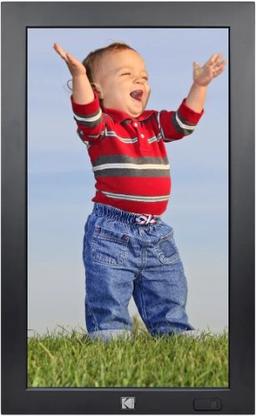 Kodak WF238V 23.8" Wi-Fi Enabled Wall Photo Frame - Black