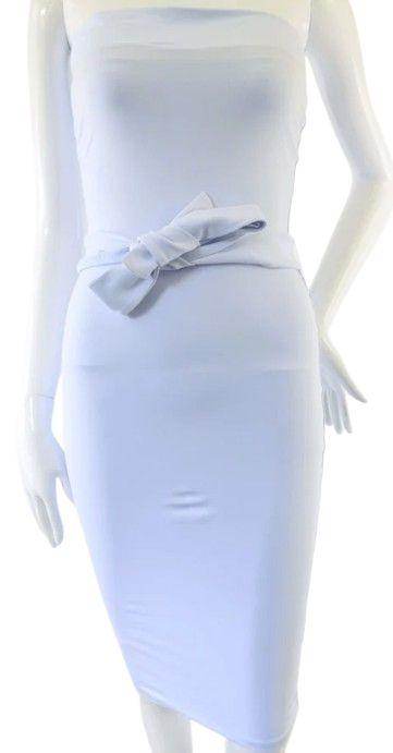 Kookai  Baby Bodycon Dress 10 - Blue - Excellent