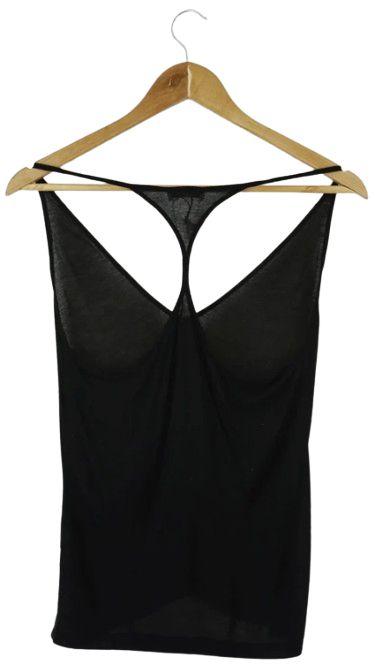 Kookai  Singlet Top 10 - Black - Excellent