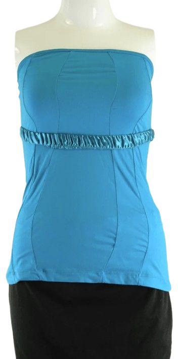 Kookai  Strapless Top 12 - Blue - Excellent