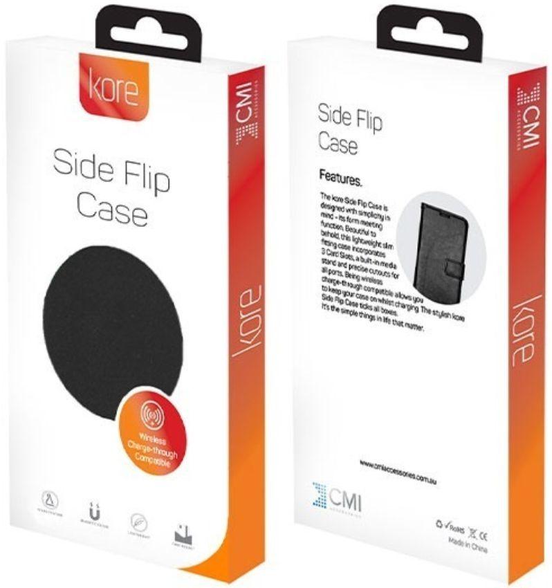 Kore Side Flip Phone Case for Samsung Galaxy S20 FE - Black
