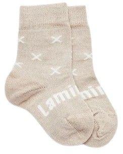 Lamington  Merino Wool Baby Crew Socks (3-9 Months) - Ted - Over Stock