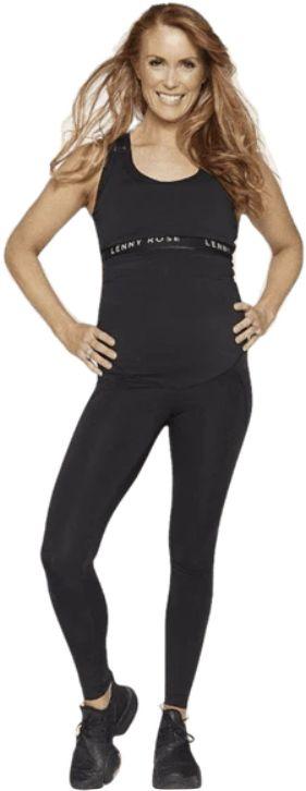 Lenny Rose  Essential Support Maternity Leggings (L) - Black - Over Stock