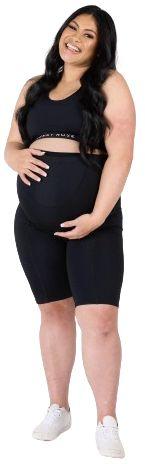 Lenny Rose  Sacred Support Maternity Shorts (M) - Black - Over Stock