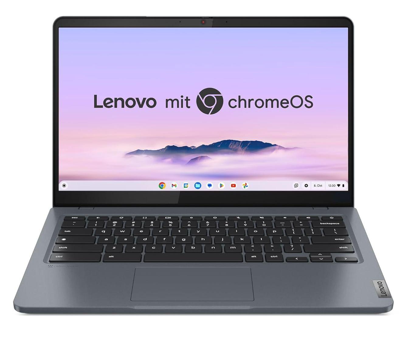 Lenovo IdeaPad Slim 3i Chromebook Laptop 14" - Grey - Intel Celeron N4020 1.1GHz - 4GB RAM - 64GB
