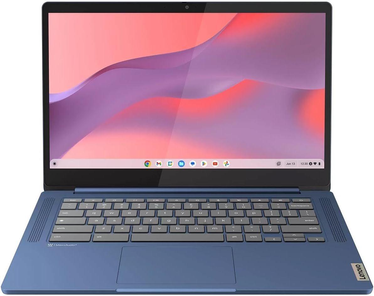 Lenovo IP Slim 3 Chrome 14M868 Laptop 14" - MediaTek Kompanio 520 2.0GHz - 64GB - Abyss Blue - 4GB RAM - 14 Inch - Good