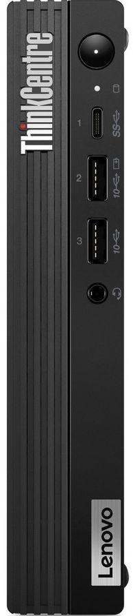 Lenovo  ThinkCentre M70q (Gen 3) Tiny Desktop - Intel Core i5-12400T 1.8GHz - 256GB - Raven Black - 16GB RAM - Premium