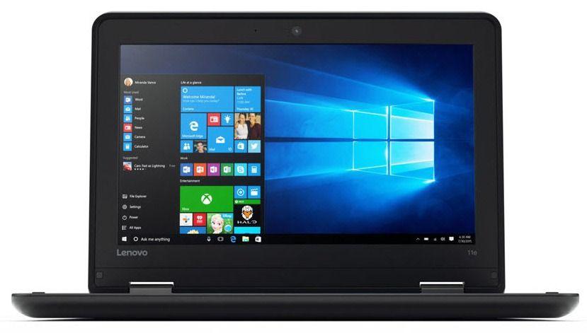 Lenovo  ThinkPad 11e (Gen 3) Laptop 11.6" - Intel Celeron N3150 1.6GHz - 128GB - Black - 4GB RAM - Good