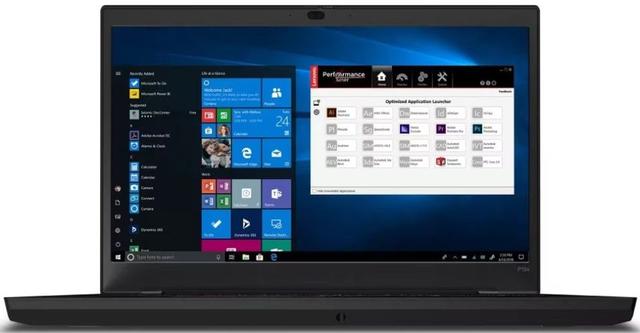 Lenovo ThinkPad P15v (Gen 1) Mobile Workstation Laptop 15.6" Intel Core i7-10750H 2.6GHz in Black in Excellent condition